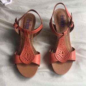 Clarks “Indigo” Wedges